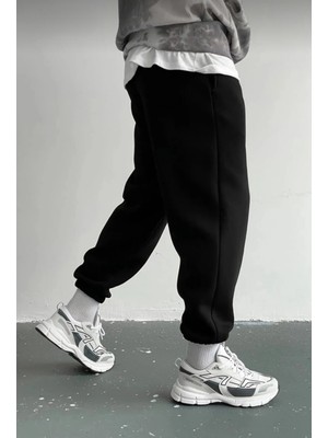 Özc Store Paça Lastikli Erkek Trend Gri Eşofman Altı Rahat Kesim Günlük Giyim Için Ideal Paça Lastikli Unisex Siyah Eşorfman Altı Erkek & Kadın  Rahat, Şık ve Uygun Fiyatlı Spor Giyim Günlük Kullanım