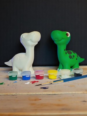 Bebek Dinozor 3D Boyama Seti