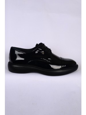Pierre Cardin 70B915 Yüksek Taban Siyah  Erkek Klasik Ayakkabı