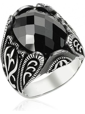 925 Ayar Gümüş Zirkon Taşlı Yüzük