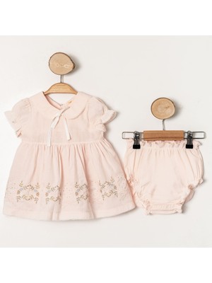 Kız Bebek Pudra Elbise