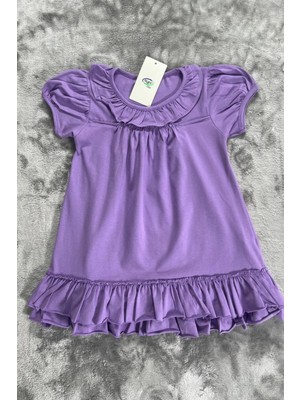 Fırfırlı Kız Çocuk Elbise