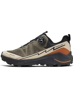 Humtto 860714A Siyah & Haki Trekking Outdoor Erkek Spor Ayakkabı