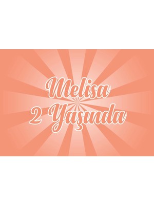 Gri Doğum Günü Afişi 50X70 cm