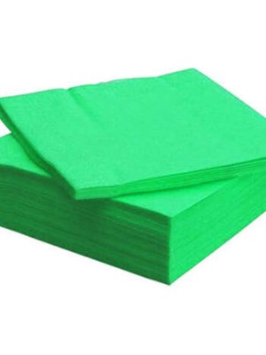 Yeşil Renk Peçete 20 Adet