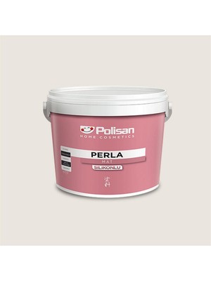 Polisan Perla Mat Silikonlu Antibakteriyel -Sınırsız Renk 2.5 Lt