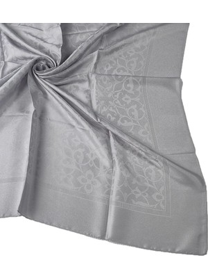 Mısırlı Eşarpları Kristal Devore Jakarlı Eşarp