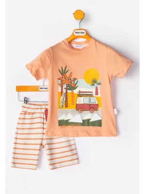 Erkek Bebek Ikili Takım Erkek Bebek Şortlu Takım Erkek Bebek Alt Ust Takım Erkek Çocuk Yazlık Takım