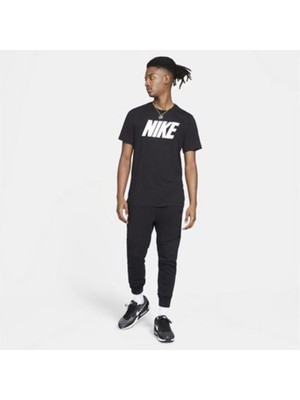 Nike M Nsw Tee Icon Block Erkek Siyah T-shirt - DC5092-010