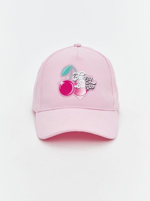 Baskılı Kız Çocuk Kep Şapka  (S5)