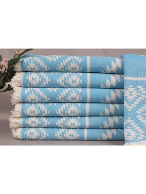 Peştemal Koyu Turkuaz Banyo Peştemali 90X180 cm Pamuk Peştemal