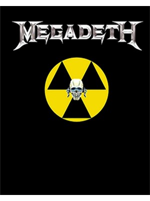 Megadeth Nuclear Radioactive Büyük Sırt Patch Yama