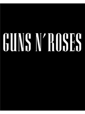 Guns N Roses Logo Büyük Sırt Patch Yama