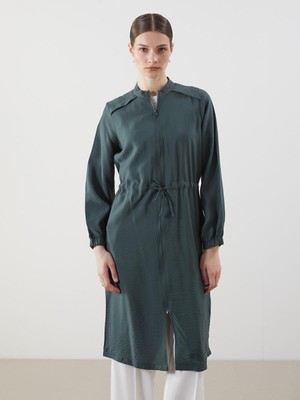 Lcw Modest Hakim Yaka Kadın Gömlek Tunik  (S5)