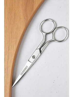 Ice Tempered 702 Bıyık Makası - Bıyık Sakal Düzeltme Makası Kuaför Makası 12 cm 721641