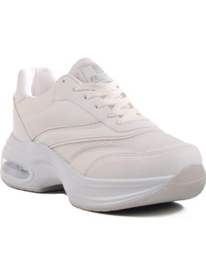 Walkway 185 G Air Taban Ekru Kadın Spor Ayakkabı