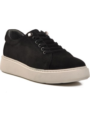 Haki Nubuk  Deri Erkek Casual Ayakkabı A-55 M