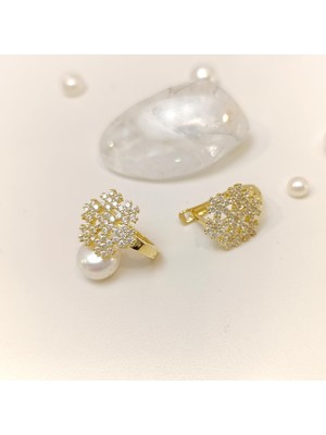 Kar Tanesi J Küpe 14 Ayar Altın Hd Videolu