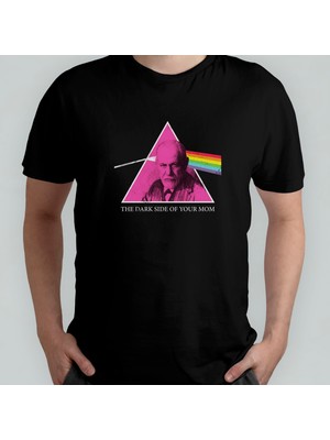 Pixxa Pink Freud The Darkside Of Your Mom Unisex %100 Pamuklu Bisiklet Yaka T-Shirt Model 1