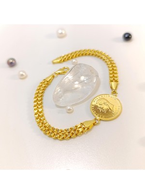 Atalira Yarım Altınlı Bileklik Altın Hd Videolu