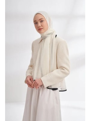 Müslin Biyeli Şal  -90 x 200- 3352-01