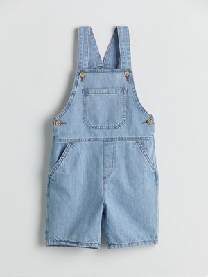 Lcw Kids  Kare Yaka Erkek Çocuk Jean Salopet  (S5)