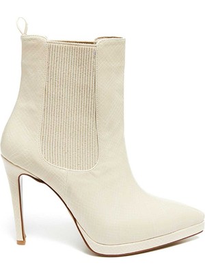 Bestello Ince Topuklu Neolit Topuklu Bot 281-3984 Kadın Bot