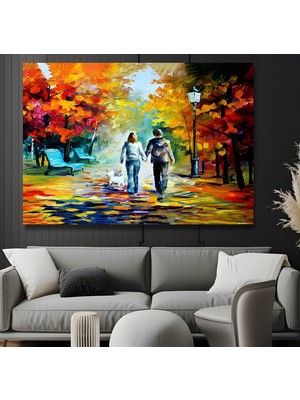 Sonbahar Kanvas Tablo