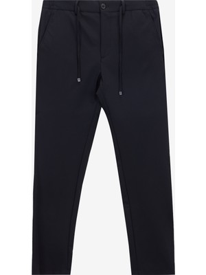 Fabrika Comfort Bağlamalı Bel Normal Paça Siyah Erkek Chino Pantolon FC5SM-PNT 2754