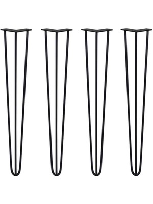 Abronya Metal Firkete Demir Masa Sehpa Ayağı 80 cm