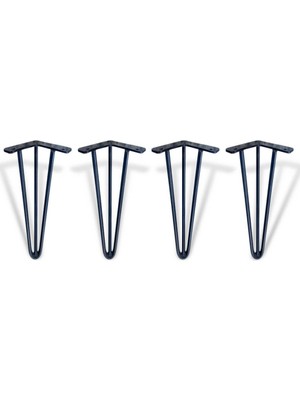 Abronya Metal Firkete Demir Masa Sehpa Ayağı 60 cm