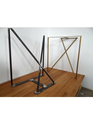 Abronya Tel Ayak Metal Masa Ayağı Ahşap Çalışma Masası Ayağı