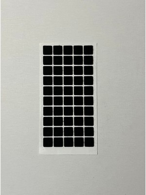 Homdep Nescamuse Mobilya Masa Sandalye Koltuk Ayağı Kaydırmaz Ses Önleyici Keçe Yapışkanlı 20MM Kare Siyah