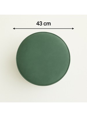 Yuvarlak Puf  Makyaj Koltuğu