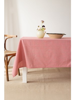 Arya | Pötikare Masa Örtüsü Kırmızı 140 x 140  cm