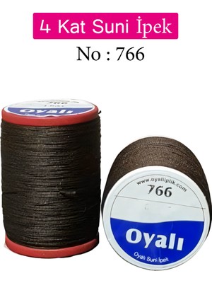 Oyalı 4 Kat Suni İpek İplik Iğne Oyası Boncuk İpi Tığ Oyası NO:766