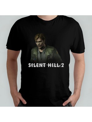 Pixxa Silent Hill 2 Temalı Unisex %100 Pamuklu Bisiklet Yaka T-Shirt