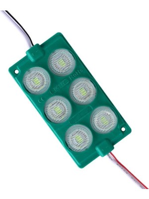 Powermaster 24 Volt 3 Watt Yeşil 3030 Modül LED 75*40