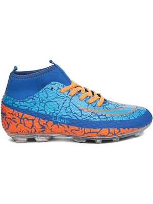 Yusufshoes Lion Boğazlı Çocuk Yetişkin Çoraplı Halı Saha Futbol Ayakkabısı