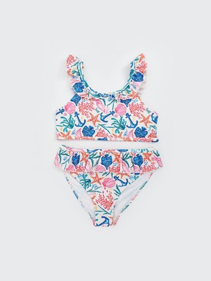 Lcw Kids  Hızlı Kuruyan Uv Korumalı Kız Çocuk Bikini  (S5)