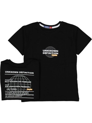 Erkek Çocuk Ön Arka Baskılı Tişört BGL-ST04455