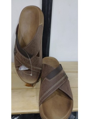 Yeni Sezon Rahat Taban Çapraz Bağlı Günlük Yazlık Erkek Terlik