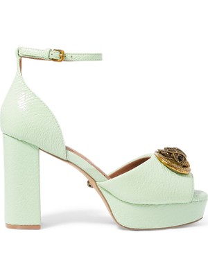 Chelsea Platform Topuklu Ayakkabı - Açık/pastel Yeşil