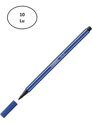Umut Stabilo Pen 68 Koyu Lacivert 68/22 10'lu