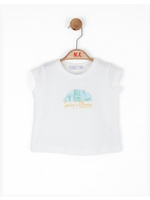 Üstü T-Shirt Altı Pantolon Kız Bebek Takımı