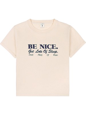 Çocuklar Için Be Nice Tişört