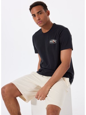 Billabong Orbıt Arch Premıum Ss 24A351502 Siyah Bisiklet Yaka Regular Fit Düz Erkek T-Shirt