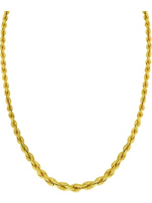 T51 Tuğrul Altın Altın Halat Zincir T074970