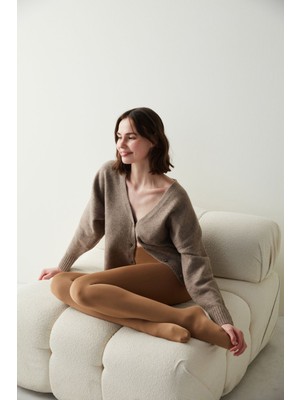 Penti Düz Desenli PENTİ GİYİM Termal Külotlu Çorap Pamuk Polyamid Elastan ile Hızlı Kurutma