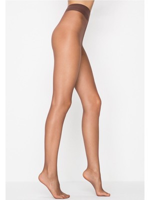 Penti Mürdüm Renk Ince Parlak Fit 15 Likralı Külotlu Çorap Hızlı Kurutma Düz Desen